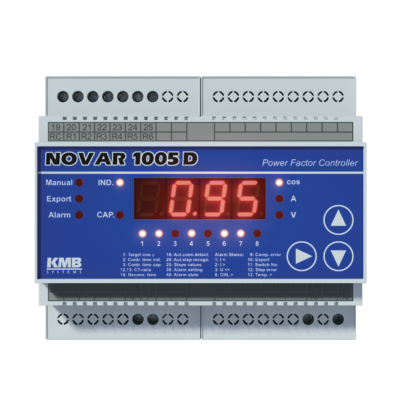 NOVAR 1005D - regulátor jalového výkonu