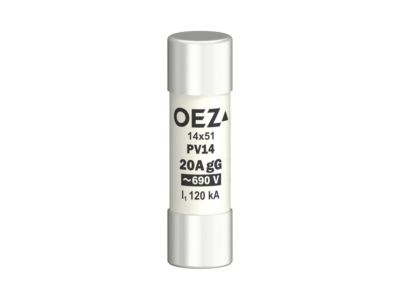 OEZ Válcová pojistka PV14 20A gG