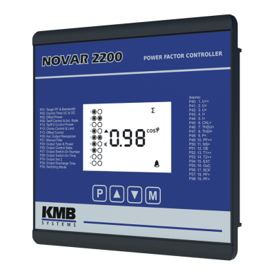 NOVAR 2200 R18 N - regulátor jalového výkonu