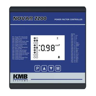 NOVAR 2200 R18 E - regulátor jalového výkonu