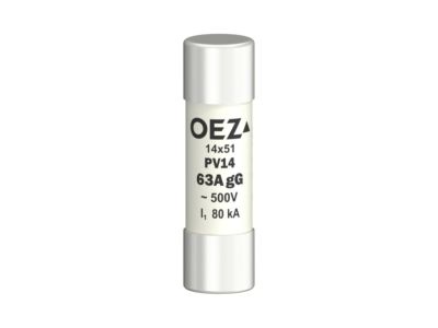 OEZ Válcová pojistka PV14 63A gG