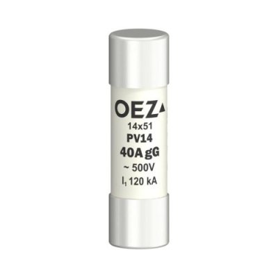 OEZ Válcová pojistka PV14 40A gG