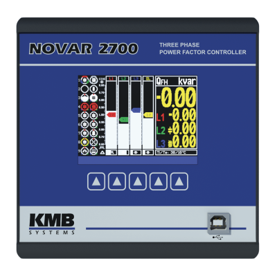 NOVAR 2700 T18 - regulátor jalového výkonu