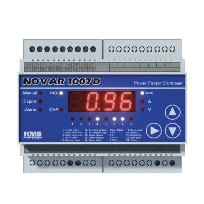 NOVAR 1007D - regulátor jalového výkonu